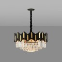 Ritz - ZigZag Black Odeon Chandelier